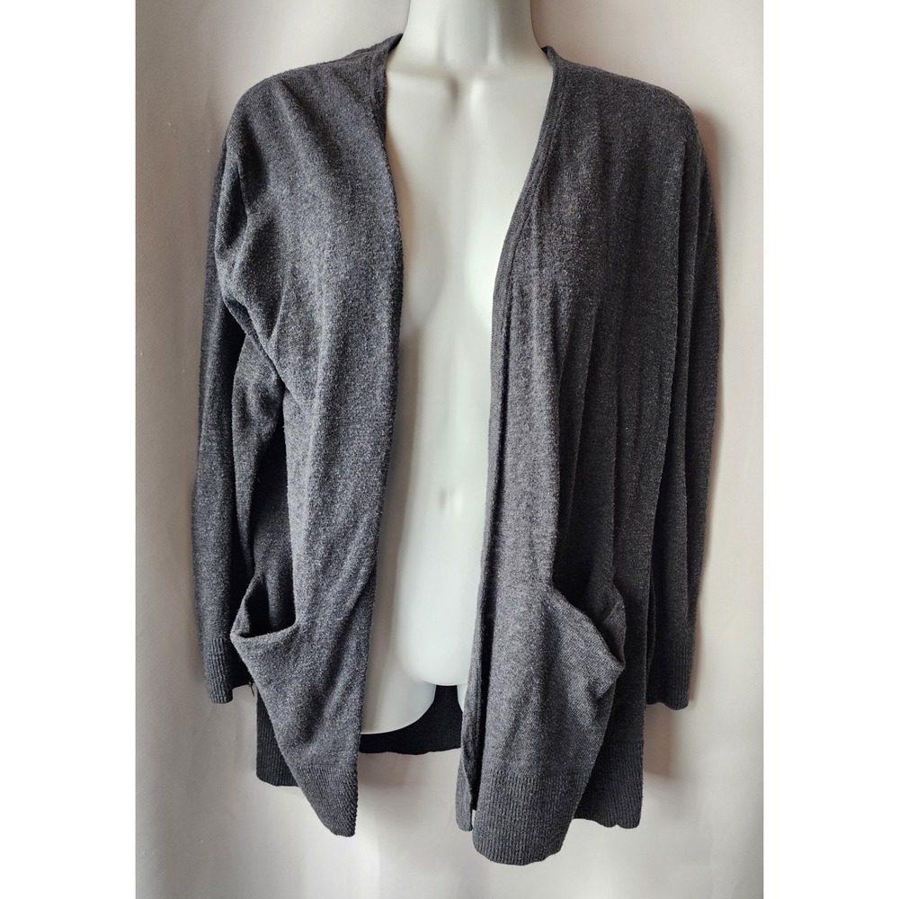 Madewell Cardigan Sweater Womens Size‎ XS Gray Nylon Wool Alpaca Blend Open